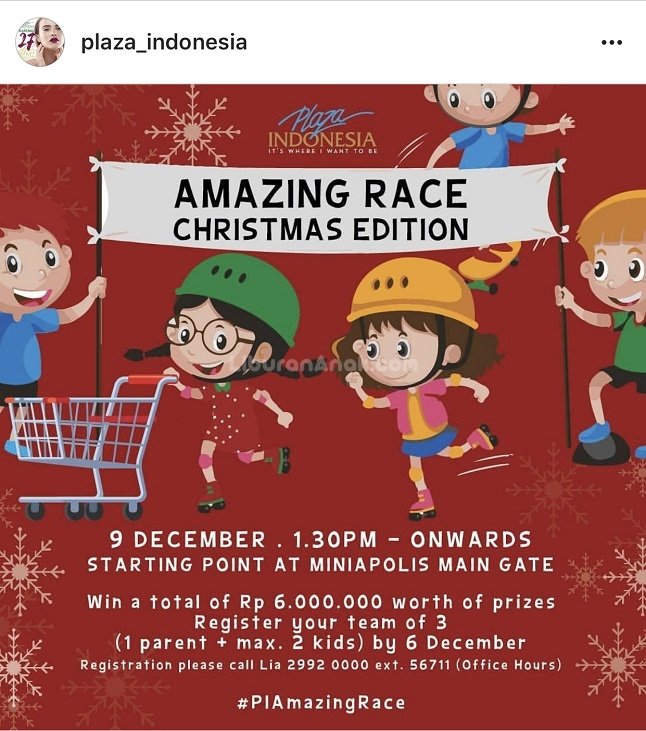 amazing-race-christmas-edition-kids-parents-events-liburan-anak-informasi-event