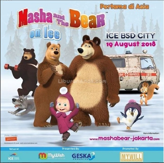 masha and the bear teddy bear