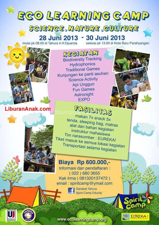 ... Parents Events > June 2013 > Eco Learning Camp Bandung Holiday Program