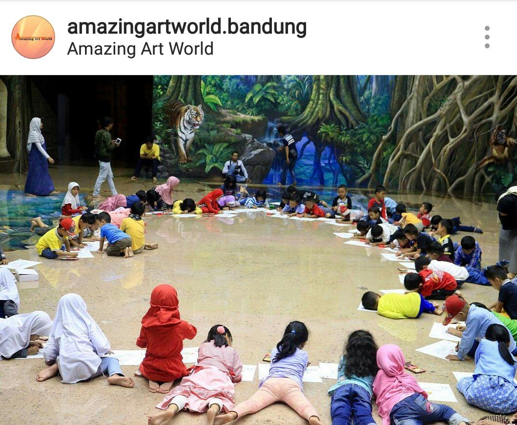 Amazing Art World Wisata Seni 3d Kids Holiday Spots Liburan Anak