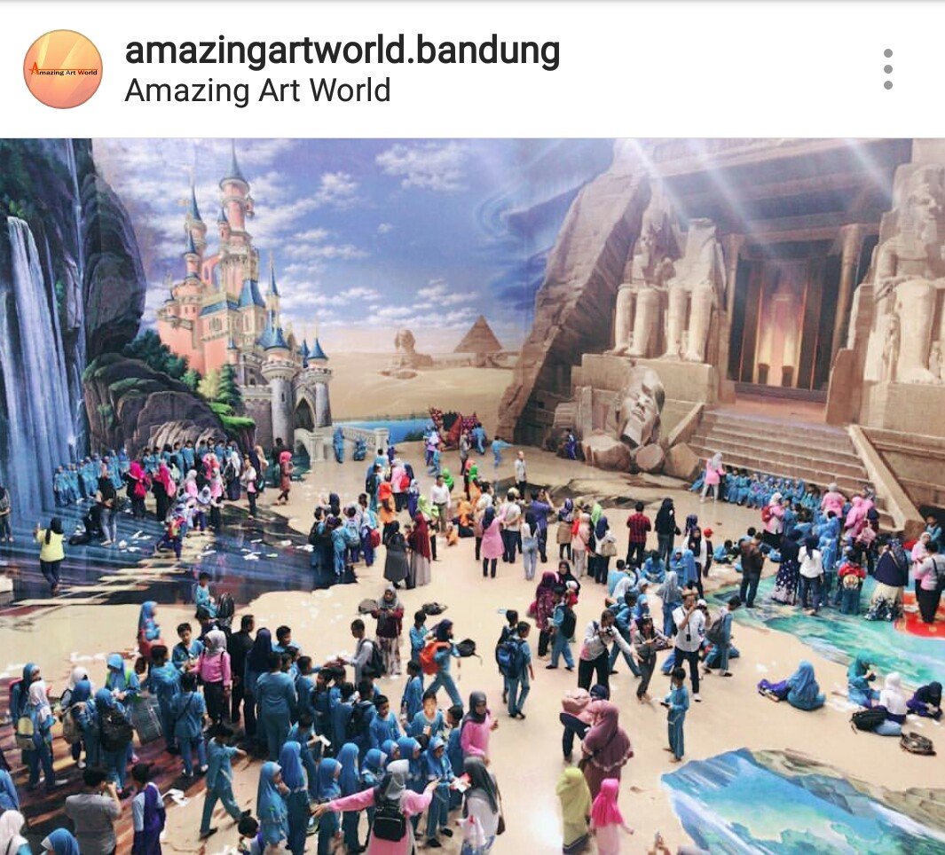 Amazing Art World Wisata Seni 3d Kids Holiday Spots Liburan Anak