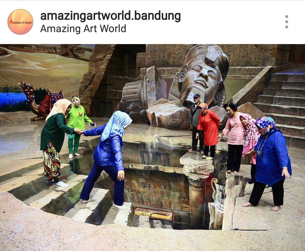 Amazing Art World Wisata Seni 3d Kids Holiday Spots Liburan Anak