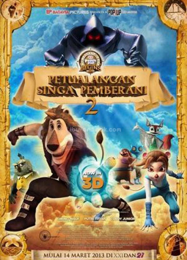 Film "Petualangan Singa Pemberani 2"