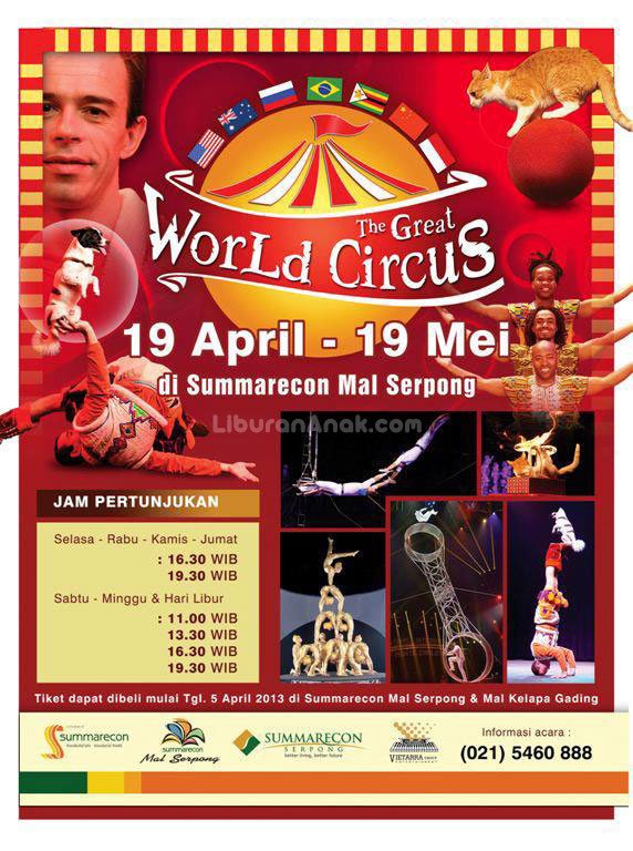 The Great World Circus of 7 Countries