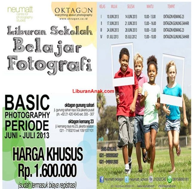 Liburan Sekolah Belajar Fotografi
