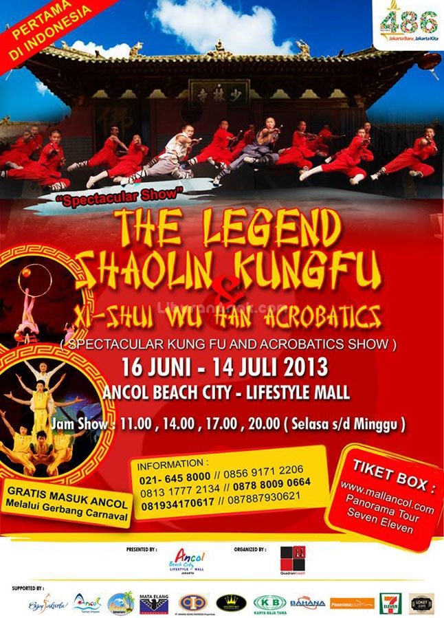 The Legend Shaolin Kungfu and Xi-Shui Wu Han Acrobatics