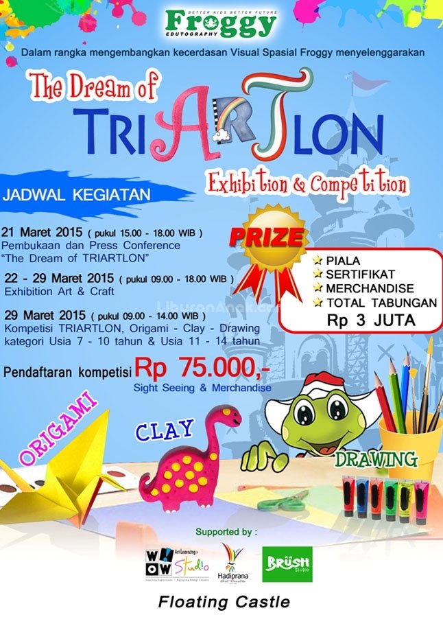 Froggy Edutography - The Dream of Triartlon Exhibition & Competition