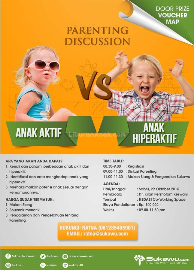 Parenting Discussion Anak Aktif vs Anak Hiperaktif