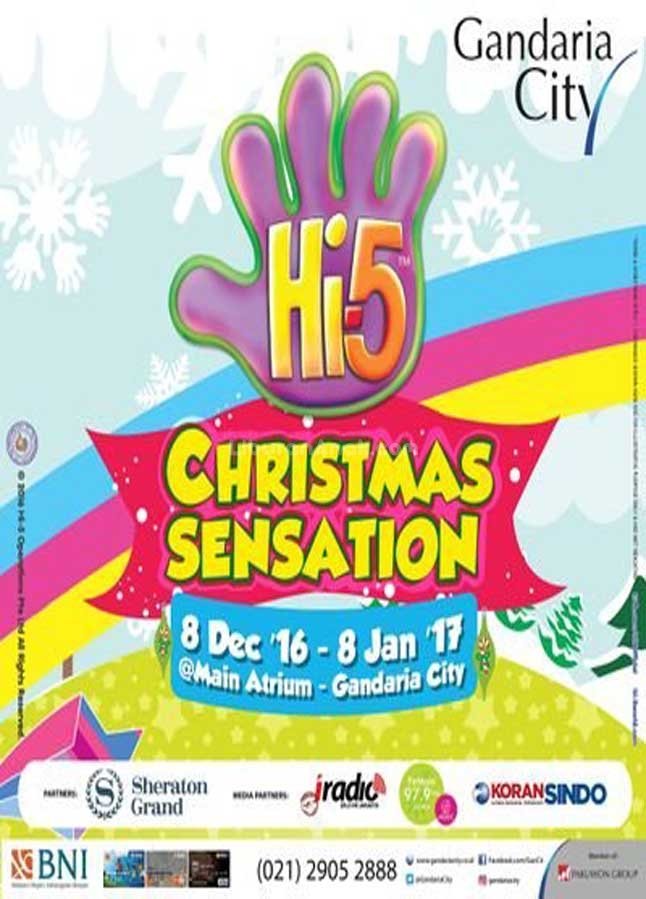 Hi-5 Christmas Sensation at Main Atrium Gandaria City GF