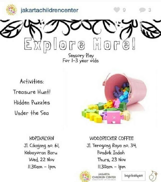 Sensory Play with Jakarta Children Center