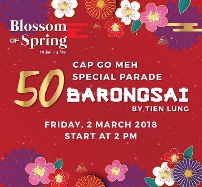 Parade 50 Barongsai