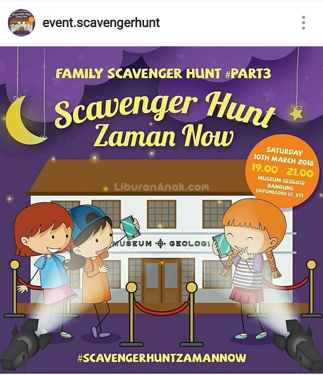 Scavenger Hunt Zaman Now