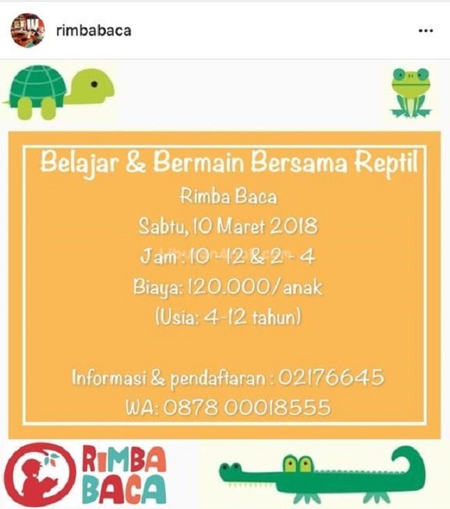 Belajar & Bermain Bersama Reptil