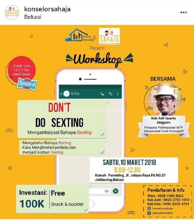 Workshop Don't Do Sexting