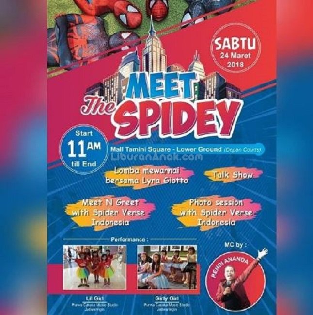 Meet The Spidey di Tamini Square