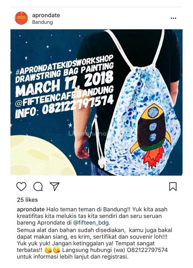 Drawstring Bag Painting