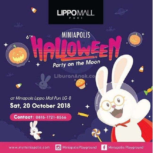 Miniapolis Halloween dari Lippo Mall Puri