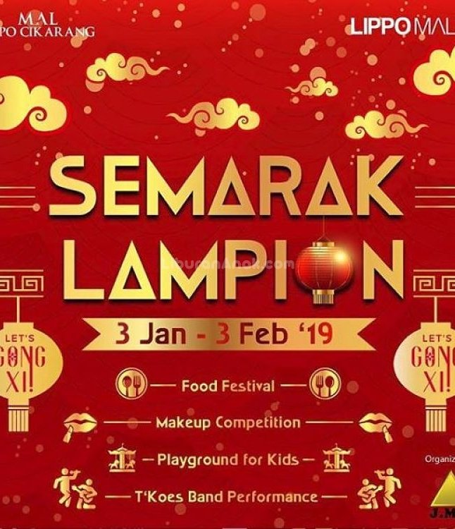 Event "Semarak Lampion" at Mal Lippo Cikarang