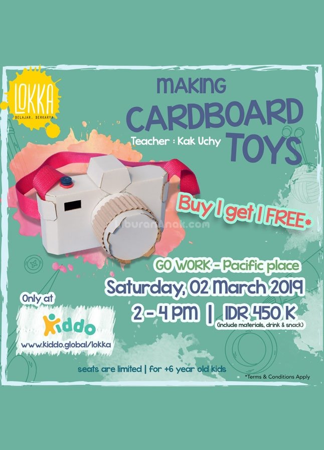 Making Cardboard Toy by Lokka Studio